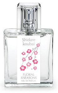 人気の香り、香水通販「しだれ紅梅」フルボトル