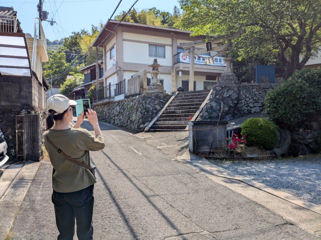 橘本神社に到着