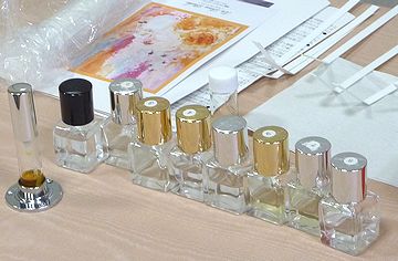 京成バラ園でのバラ香水セミナー